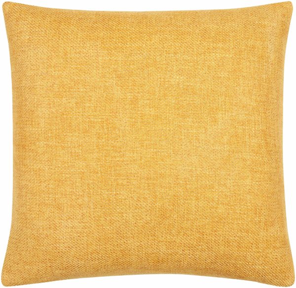 Reijo Mustard Linen Look Accent Pillow Online - Image 4